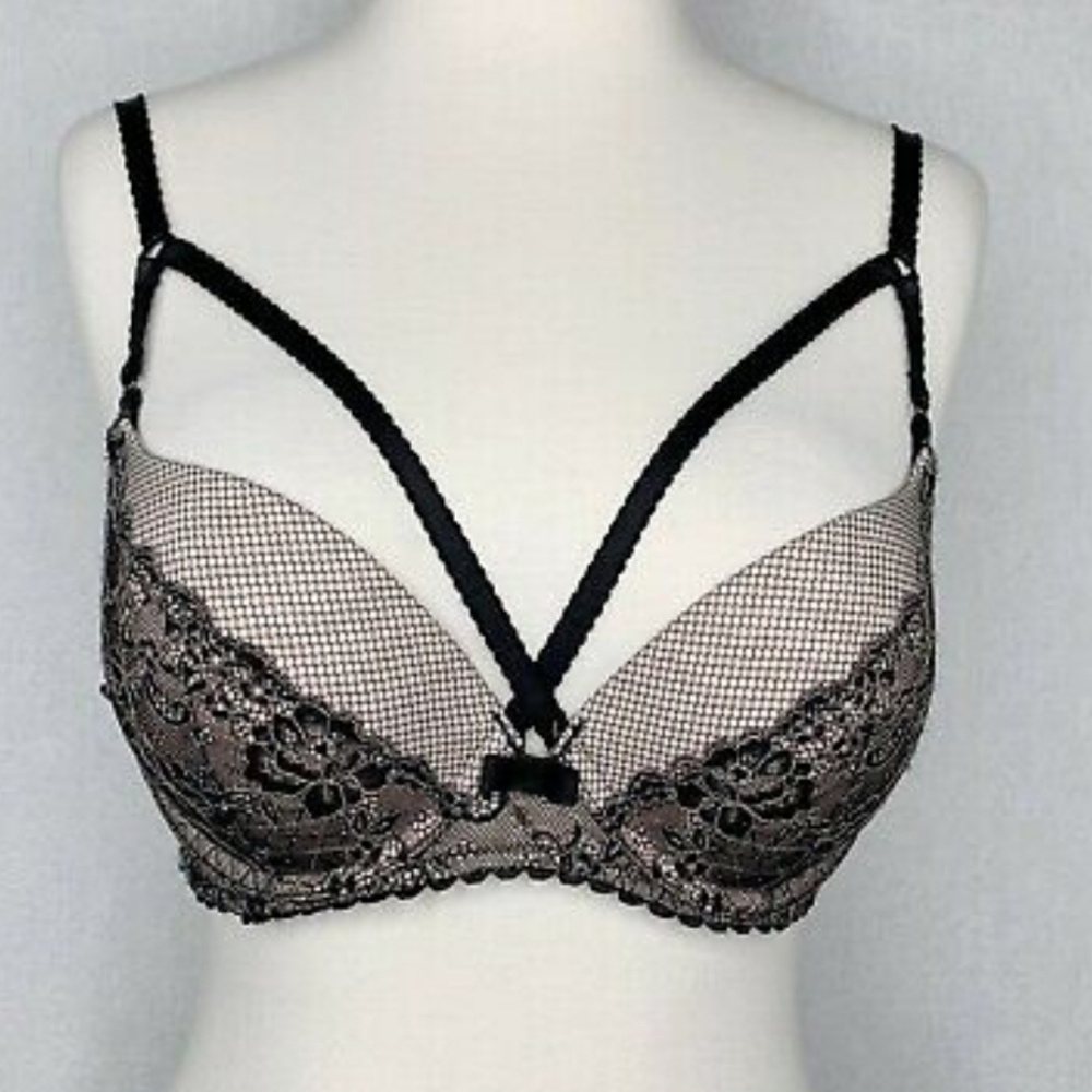 Victoria Secret lace cage push up bra